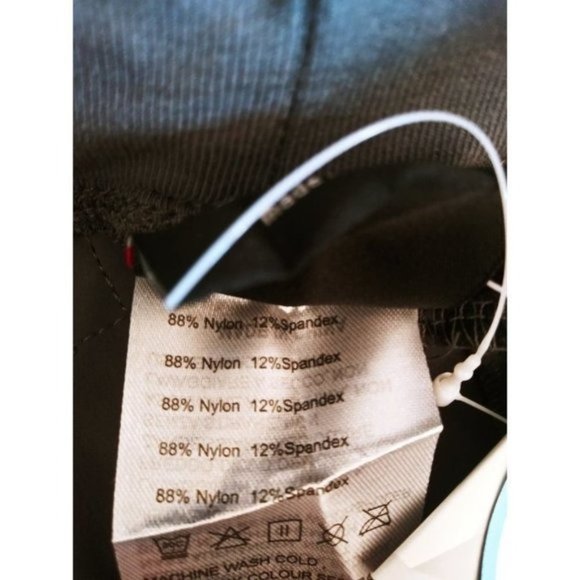 nwt Women's Grey Elastic Waist Lightweight Capris UPF 50+ - Picture 10 of 13